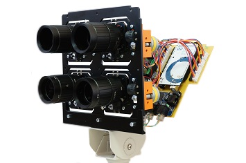 Motorized multifocal IP video camera